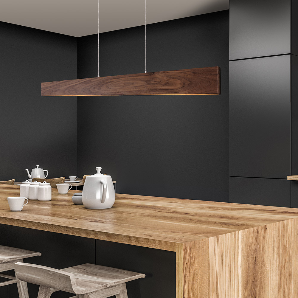 LED 식탁조명 식탁등 리니어 오크 30W 100cm 주광색 하얀빛