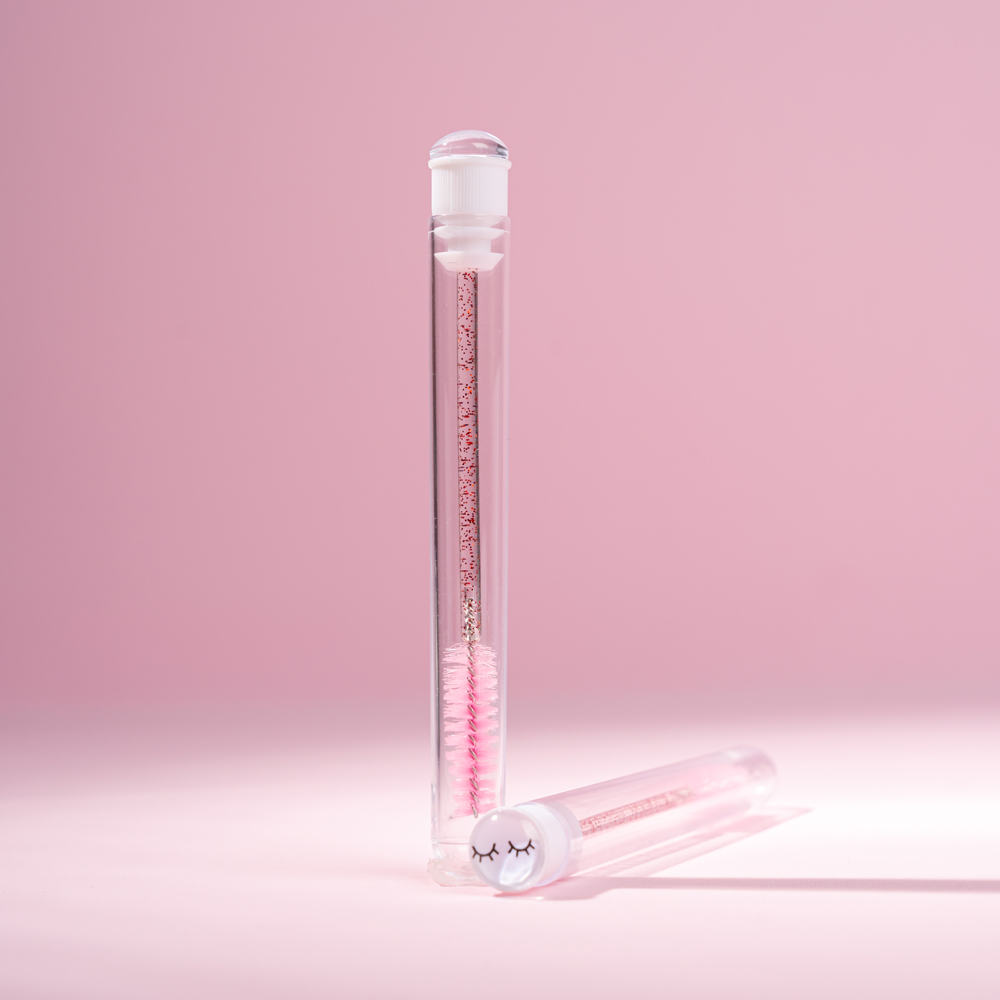 속눈썹 연장 재료 땅콩 마스카라 솔 브러쉬 빗 케이스 - 상세 이미지 2