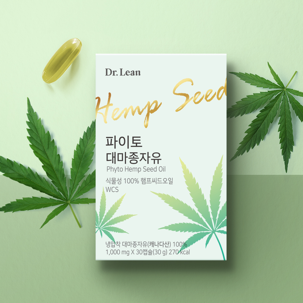 [4개월] 닥터린 파이토 대마종자유 햄프씨드오일 카나비노이드 송중기 30캡슐, 4개 - 상세 이미지 2