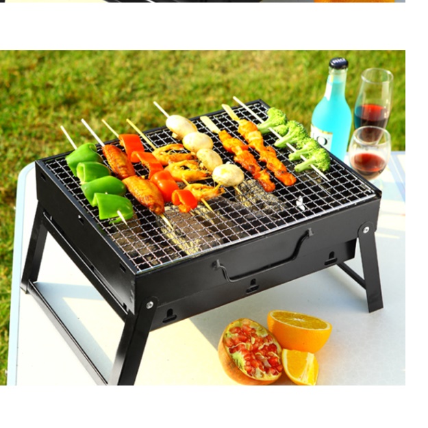 백패킹 화로대 숯불 바베큐 기계 옥상 개인 바베큐 준비물 집에서 고기굽기