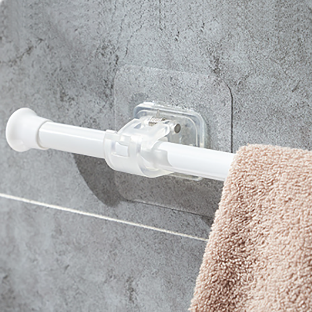 무타공 압축봉 블라인드 커튼봉 클립 브라켓