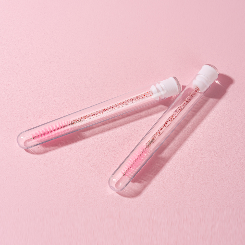 속눈썹 연장 재료 땅콩 마스카라 솔 브러쉬 빗 케이스 - 상세 이미지 5