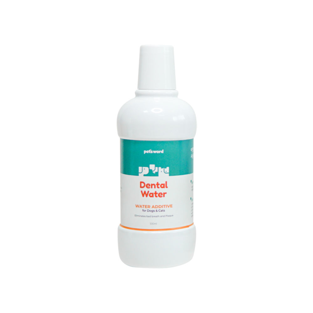 펫츠워드 덴탈 워터 강아지 전용+칠면조 하드링 1EA 구취제거, 500ml, 2개 - 상세 이미지 2