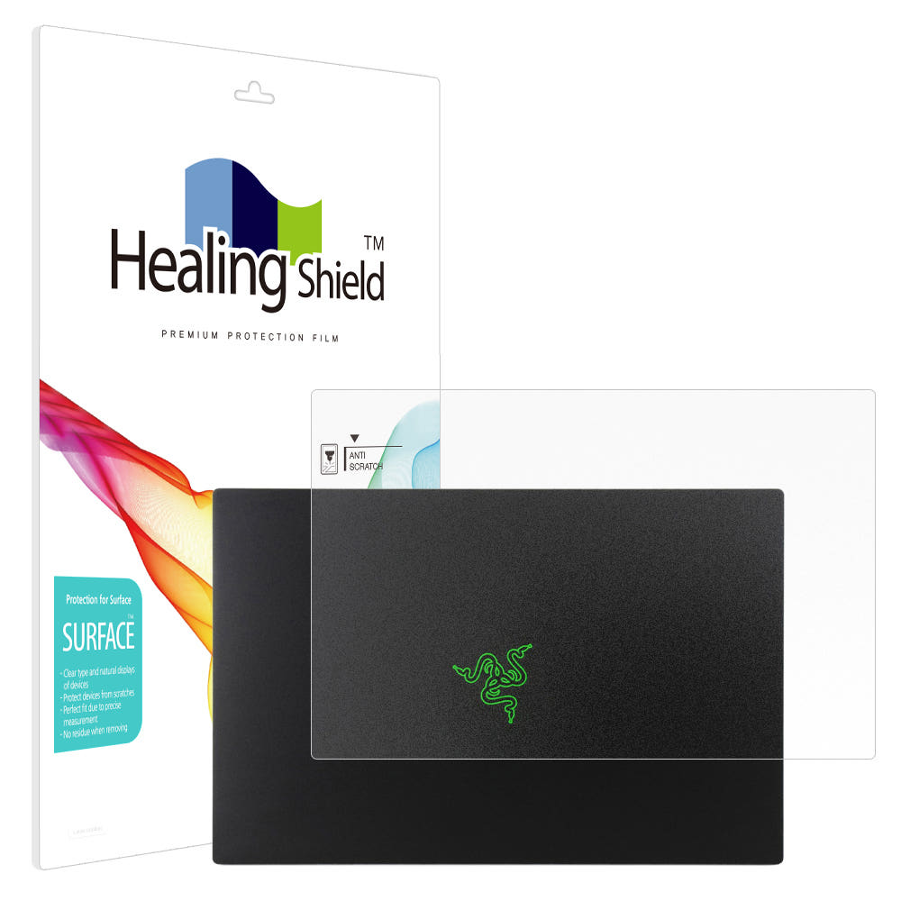 상판 필름 부착 전후