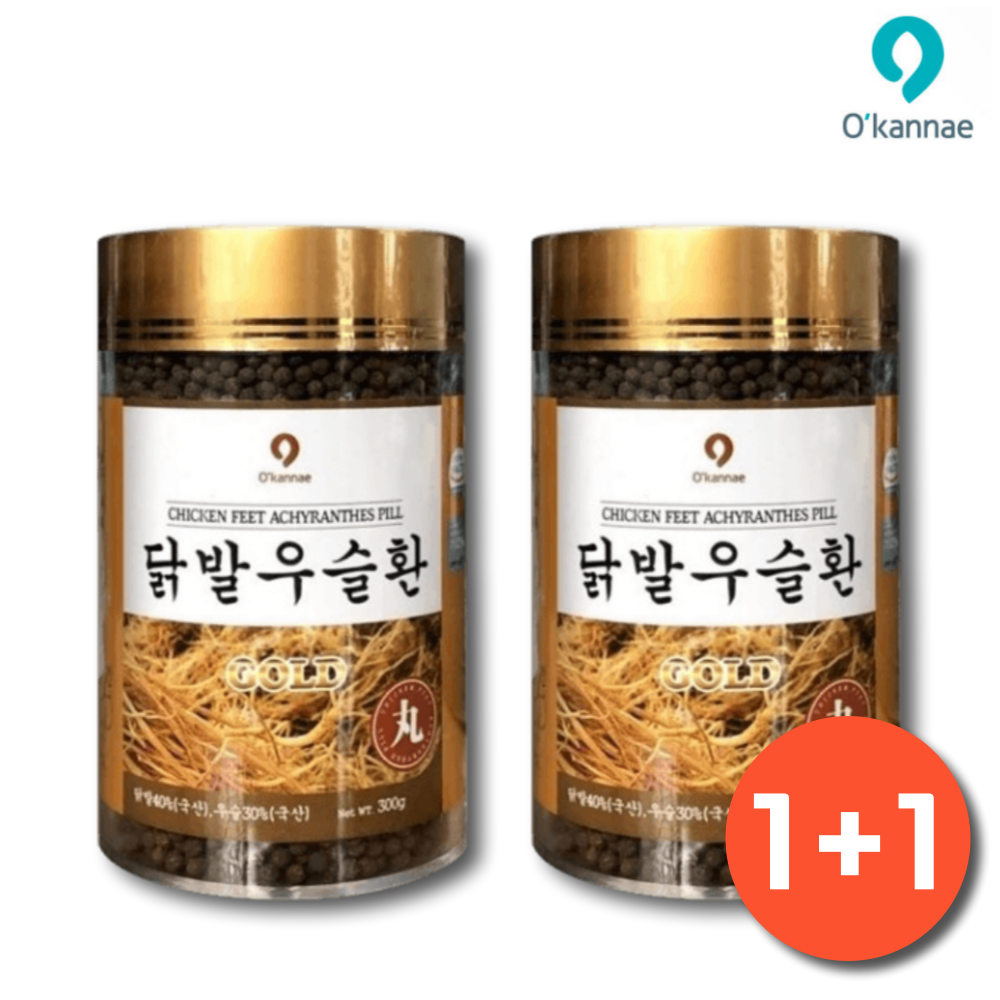 1+1 우슬닭발환 복합물 쇠무릎 안토시아닌 대용량 2통 제품 이미지