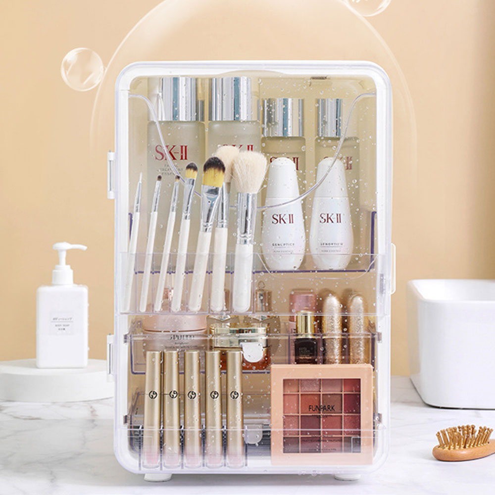 몽땅 뷰티박스 화장품정리대 립스틱 브러쉬 향수 화장대 수납 정리함 화장품정리함