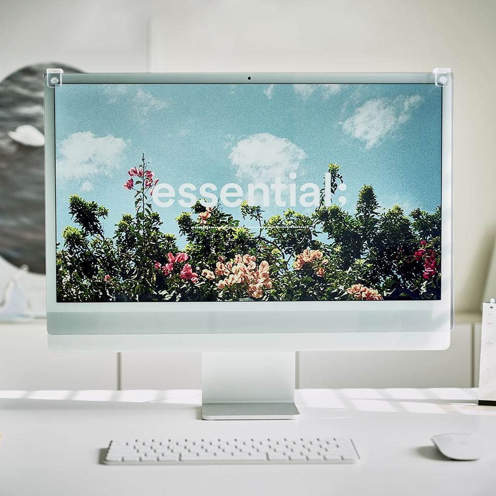 아이오랩스 국산 모니터 블루라이트 차단 시력보호 필름 눈보호 화면보호기 BLC 24 - 상세 이미지 2