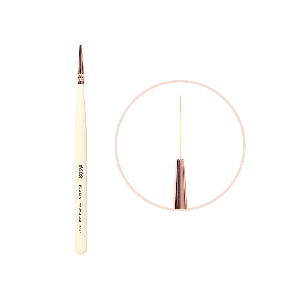 플라리아 603 (13mm) 젤네일아트 브러쉬 세필 라이너 - 상품 이미지