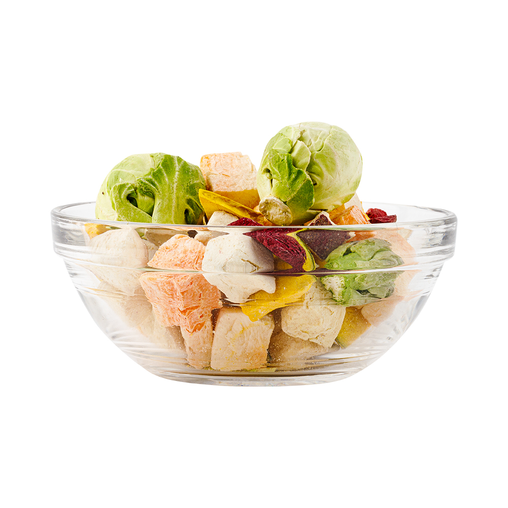 주베베 강아지 바삭 촉촉 트릿 저알러지 비건 간식 야채품은 동결건조, 30g, 1개 - 상세 이미지 3