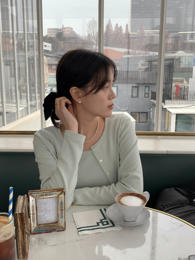 3000장 판매!💕URBANE MADE💕 폰드 크롭 가디건 나시세트 (당일 6c) 상세 이미지 96