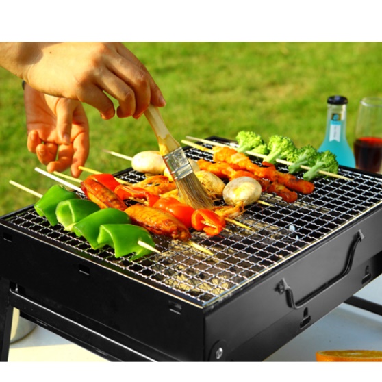 백패킹 화로대 숯불 바베큐 기계 옥상 개인 바베큐 준비물 집에서 고기굽기