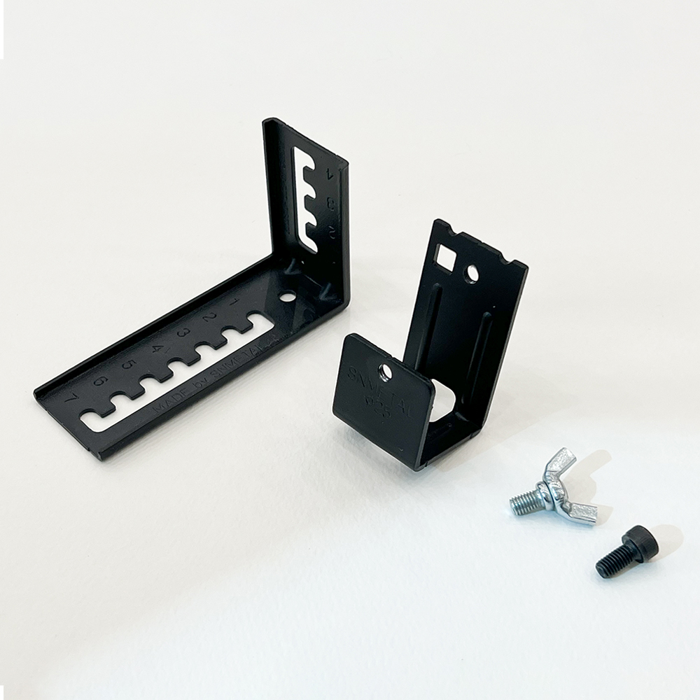 밀스 커튼 레일 높이조절 천정 벽면형 브라켓