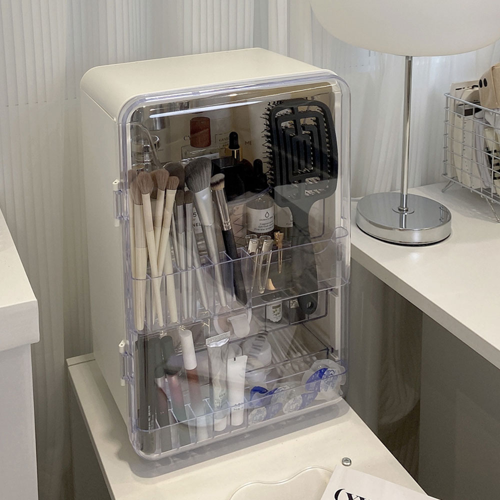 몽땅 뷰티박스 화장품정리대 립스틱 브러쉬 향수 화장대 수납 정리함 화장품정리함