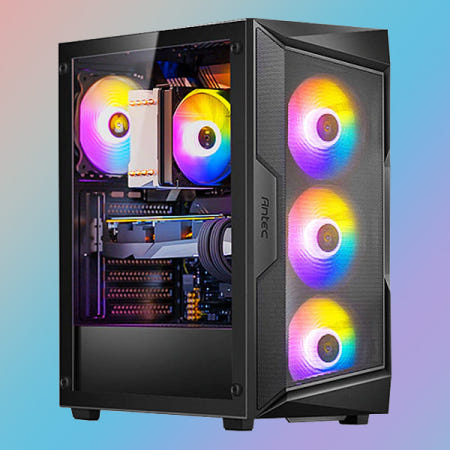안텍 Antec AX61 ELITE MESH 강화유리 미들 케이스