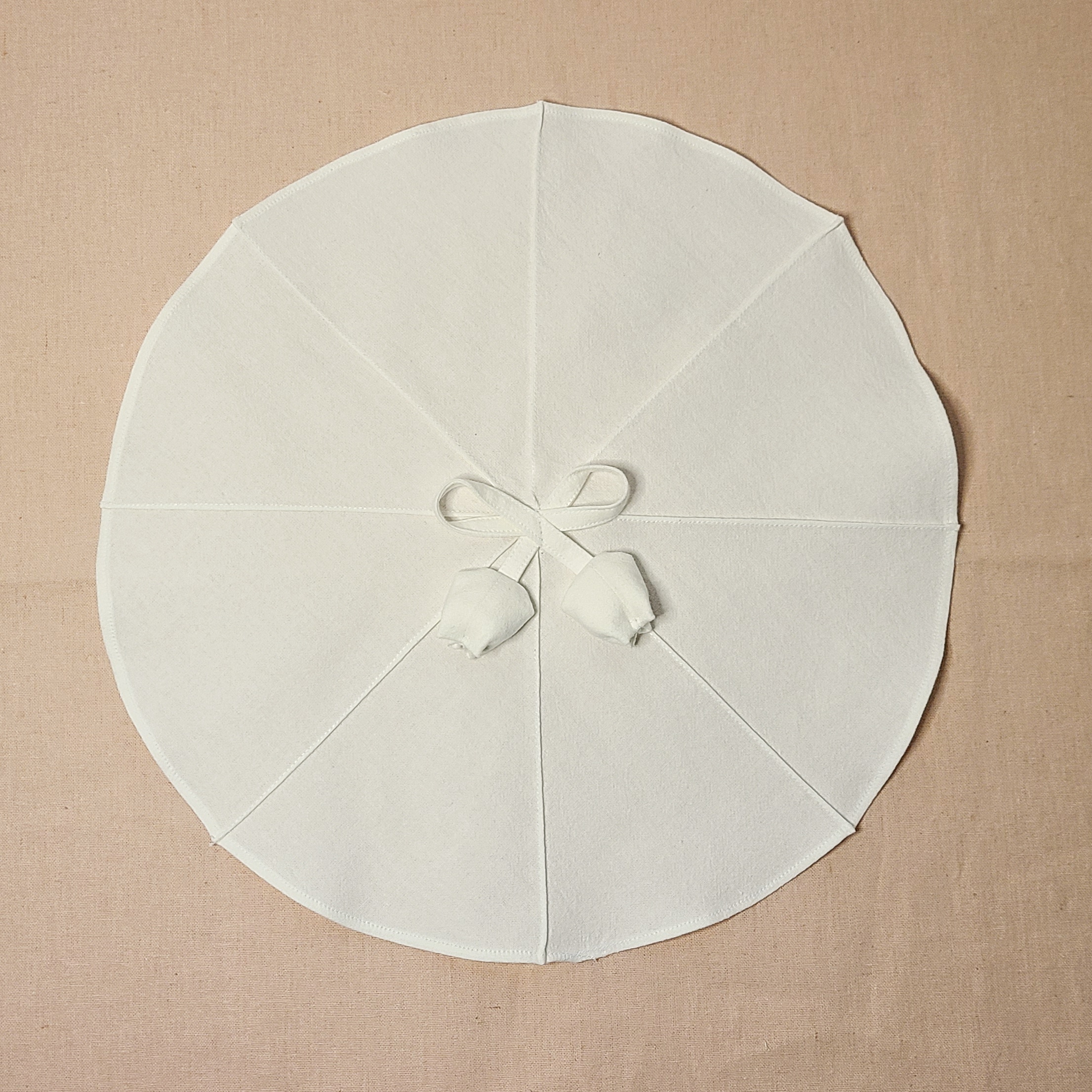 광목 연잎다포 지름 70cm 전자제품 덮개 엄마의주머니 천아트반제품 - 상세 이미지 3