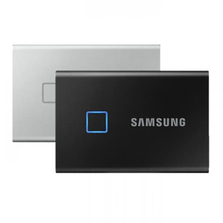 삼성전자 삼성전자(정품) Portable SSD T7 Touch (2TB) 블랙/ USB젠더+SSD파우치 증정 ~SS153