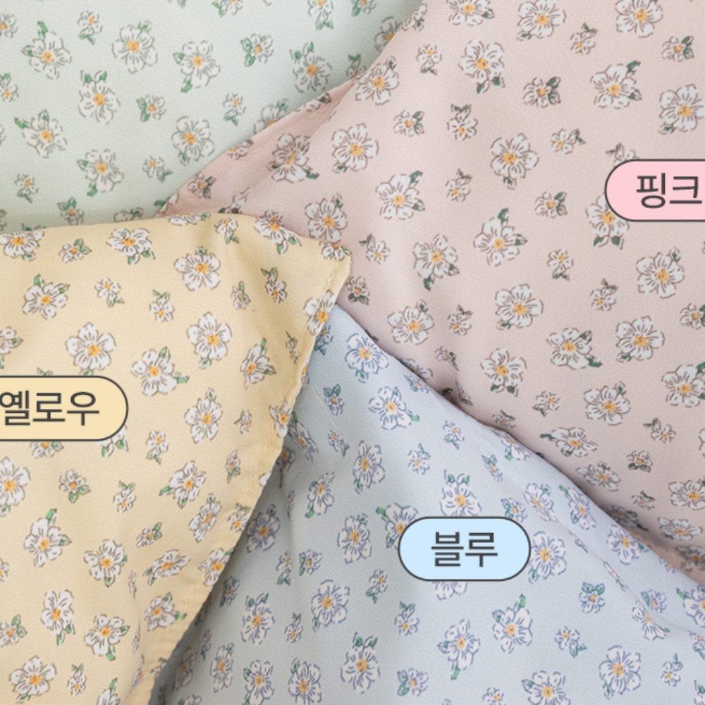 꽃무늬 차렵이불 SS 사계절 간절기 슈퍼싱글 이불