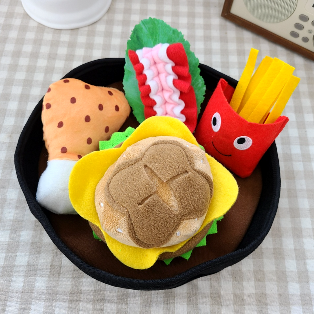 퍼플펫 강아지 노즈워크 장난감 분리불안 고양이 간식 놀이 훈련 지능개발 회전노즈 2단