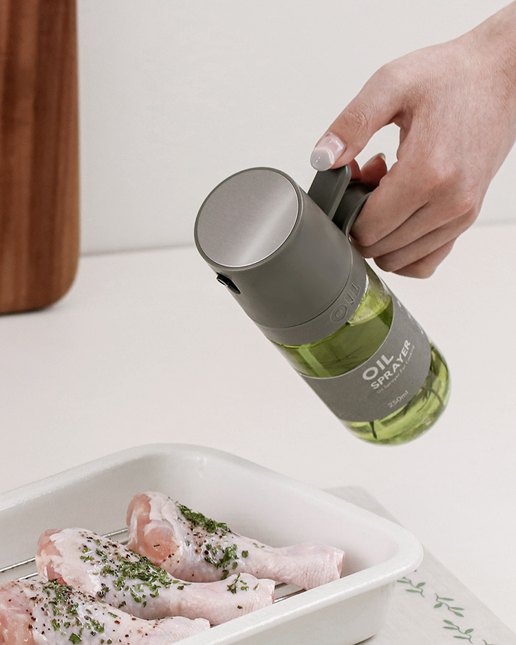 로망키친 유리 분사력좋은 펌프형 오일 스프레이 250ml - 상세 이미지 3