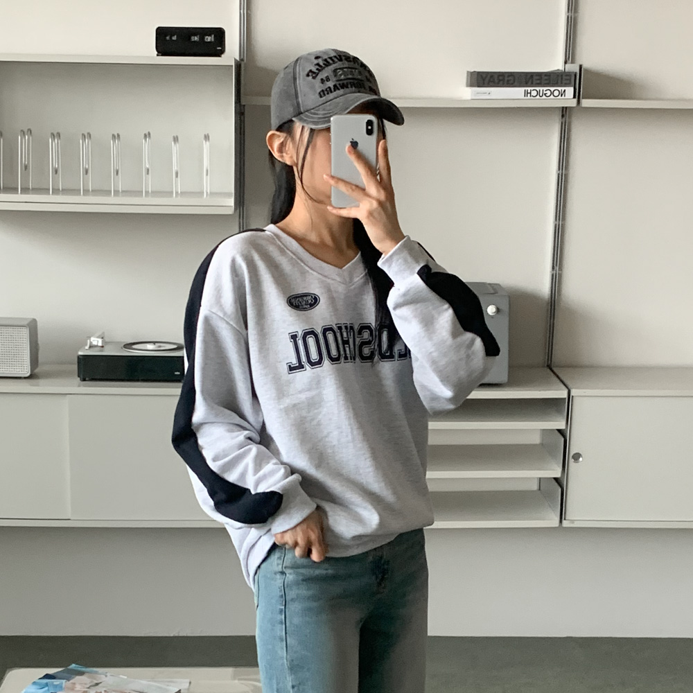 브로즈빌 워싱 빈티지 배색 볼캡 캡 모자 4color 상세 이미지 22