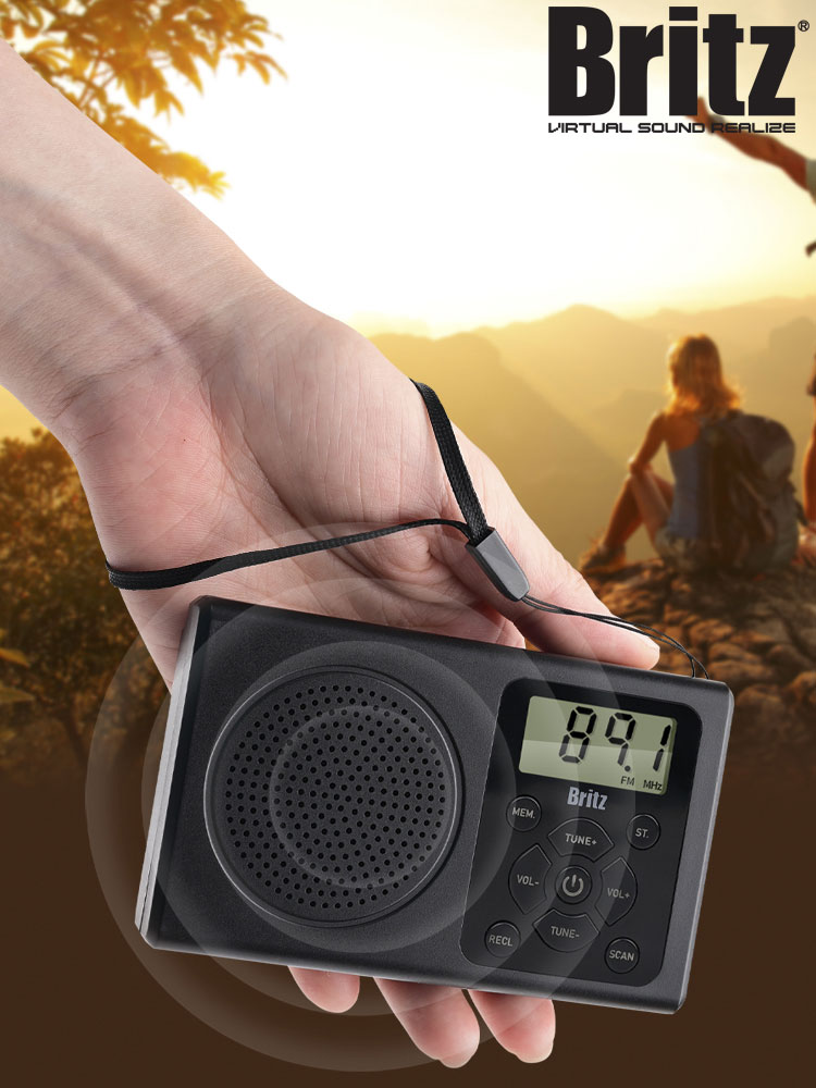 휴대용 FM 라디오 브리츠 BZ-R120 FM 라디오 추천 휴대용 라디오 사용후기 브리츠 라디오 장단점