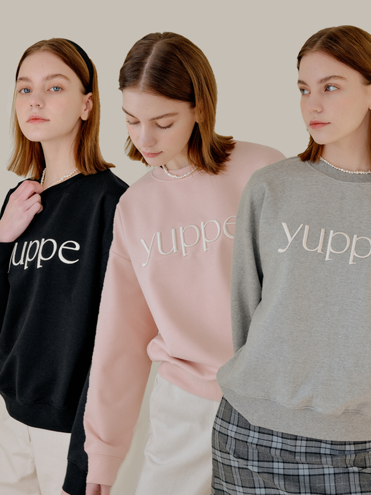 [엽페] 로고 맨투맨 3컬러