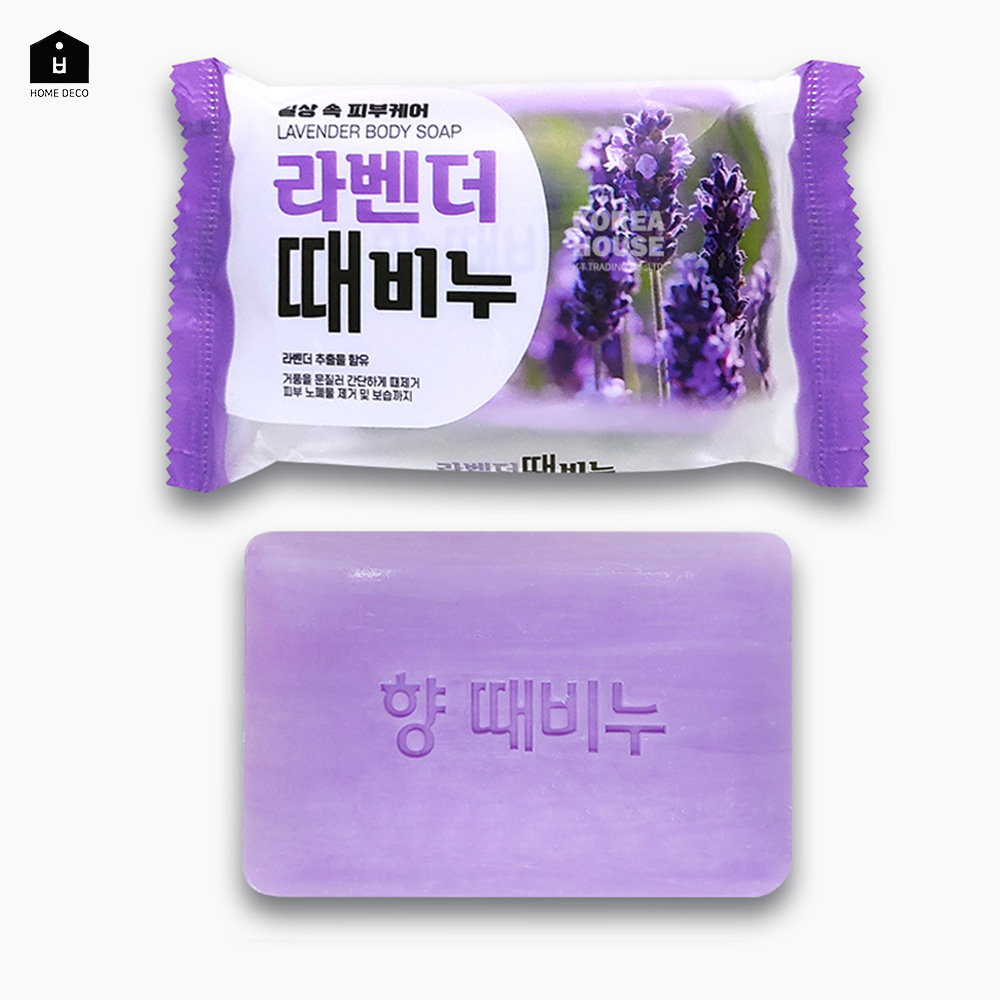 UH 라벤더 향기좋은 비누 세수 세안 향비누 - 상품 이미지