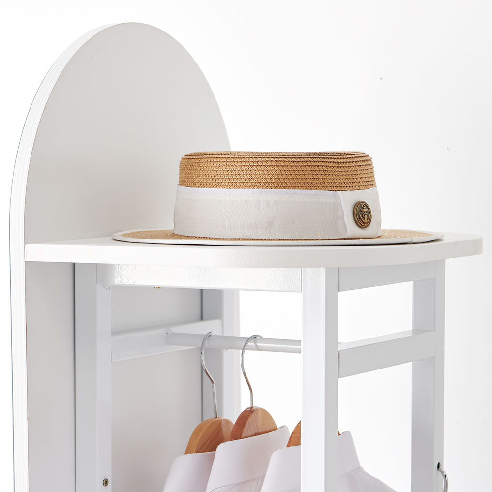 지니 전신거울 행거 시스템행거 드레스룸 스탠드 옷걸이