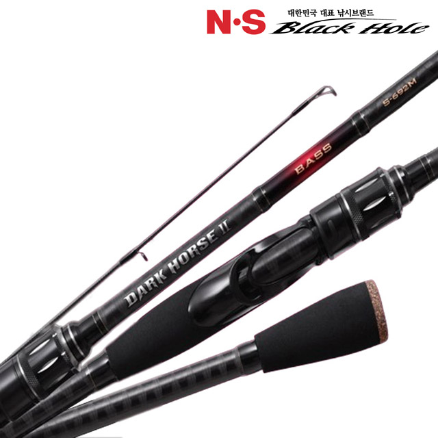NS블랙홀 다크호스2 배스루어낚시대 S-672ML (스피닝), 2.01m - 상품 이미지