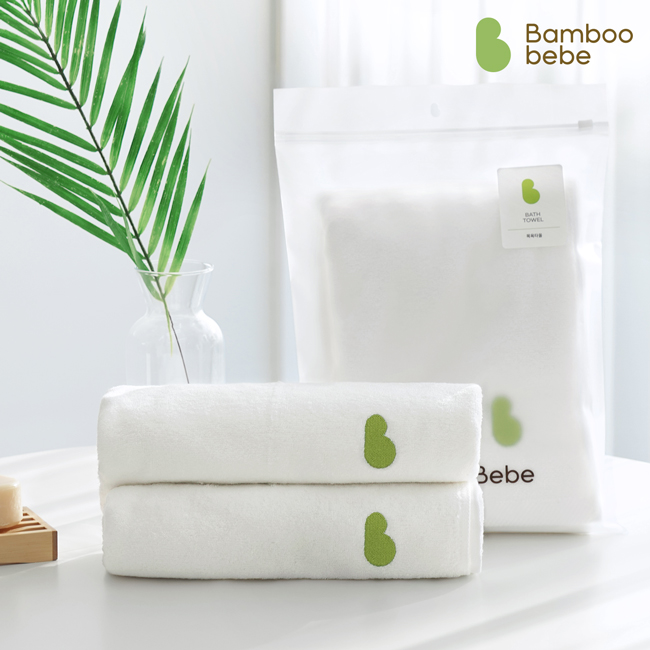 [밤부베베] 순한대나무 톡톡 목욕타올_속싸개겸용 2장