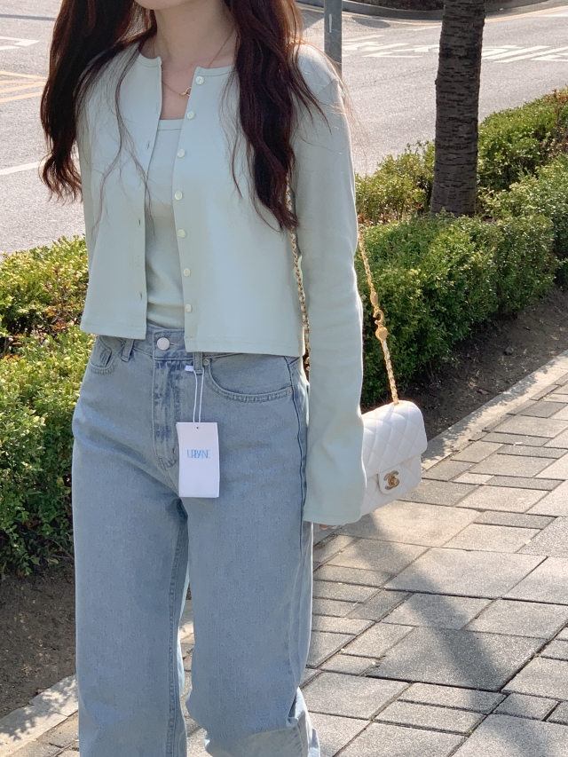 3000장 판매!💕URBANE MADE💕 폰드 크롭 가디건 나시세트 (당일 6c) 상세 이미지 93