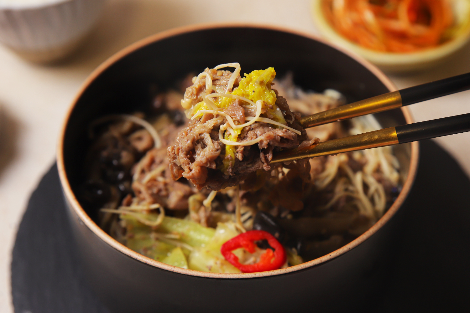 소불고기 전골 캠핑 밀키트 맛집 추천 양념맛 26년 맛집