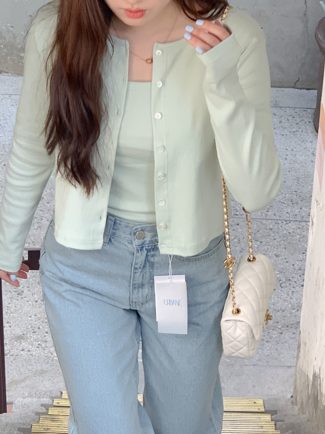 3000장 판매!💕URBANE MADE💕 폰드 크롭 가디건 나시세트 (당일 6c) 상세 이미지 71