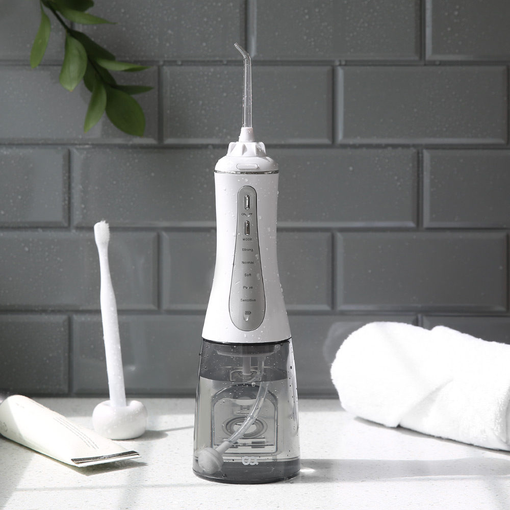 오아 클린이워터B 휴대용 무선 치아 구강세정기 물치실 칫솔 치간 부모님 선물