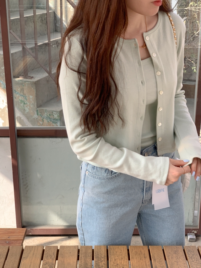 3000장 판매!💕URBANE MADE💕 폰드 크롭 가디건 나시세트 (당일 6c) 상세 이미지 59