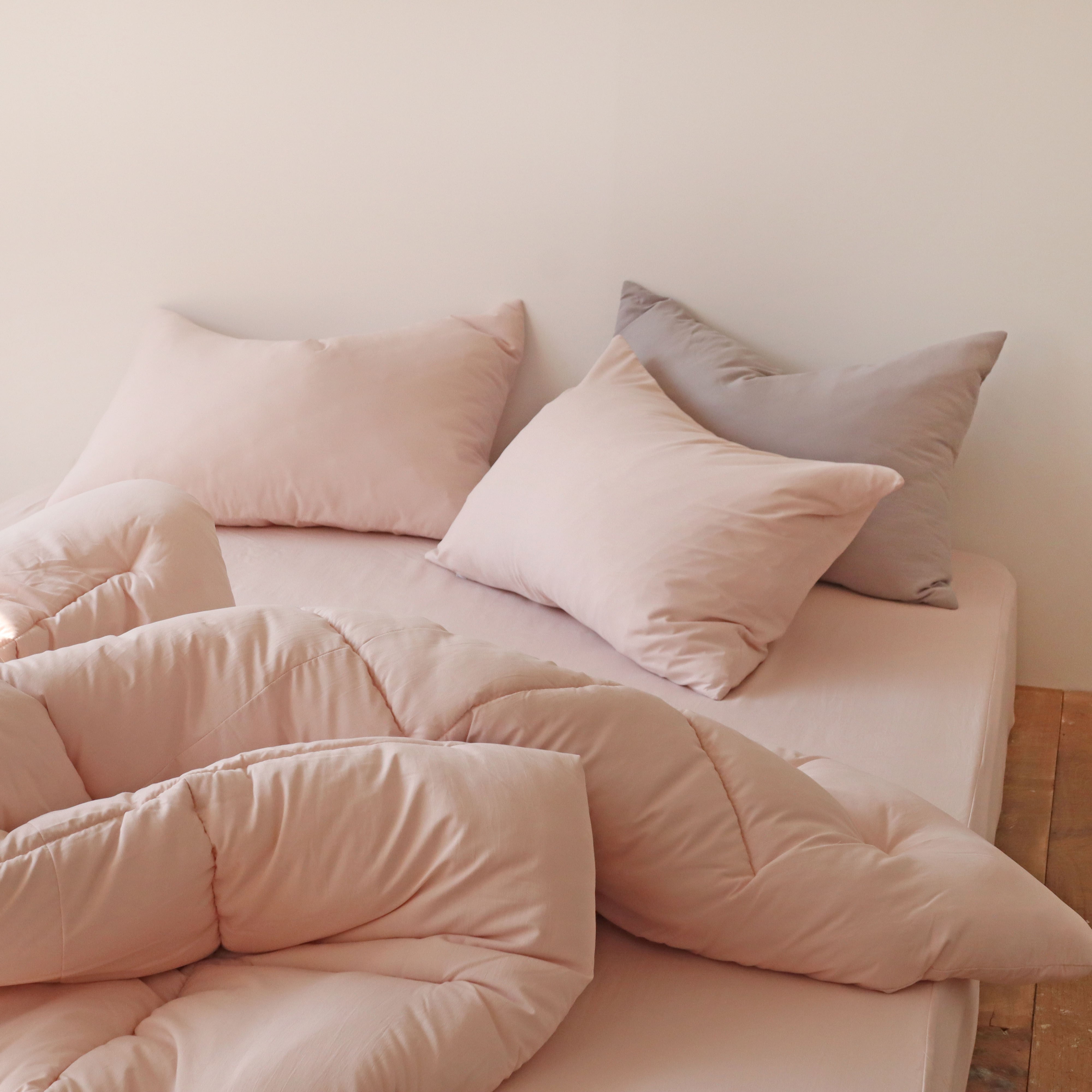 부드러운 모찌 피치스킨 홑겹 매트리스 침대 커버 슈퍼싱글 SS