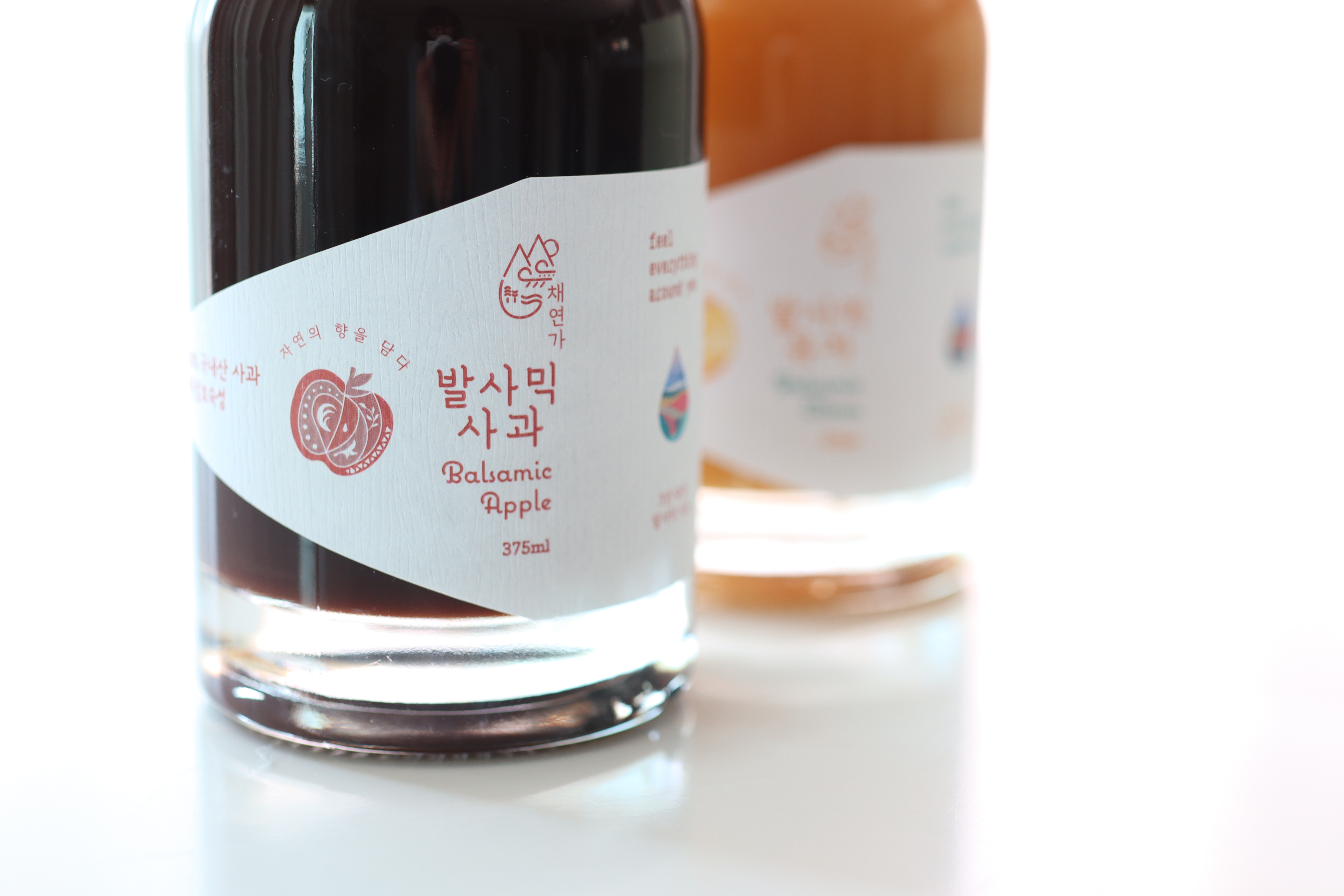 채연가 발사믹식초 사과발사믹 유자발사믹 375ml - 상세 이미지 3
