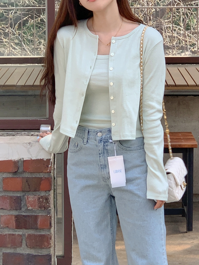3000장 판매!💕URBANE MADE💕 폰드 크롭 가디건 나시세트 (당일 6c) 상세 이미지 74