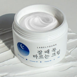 라벨영 쇼킹잘때꼭바르는크림 고수분 고영양 고보습 올인원수분크림/보습탄력 ... 솔직 후기 | 피부 타입별 분석 - 상품 이미지 2
