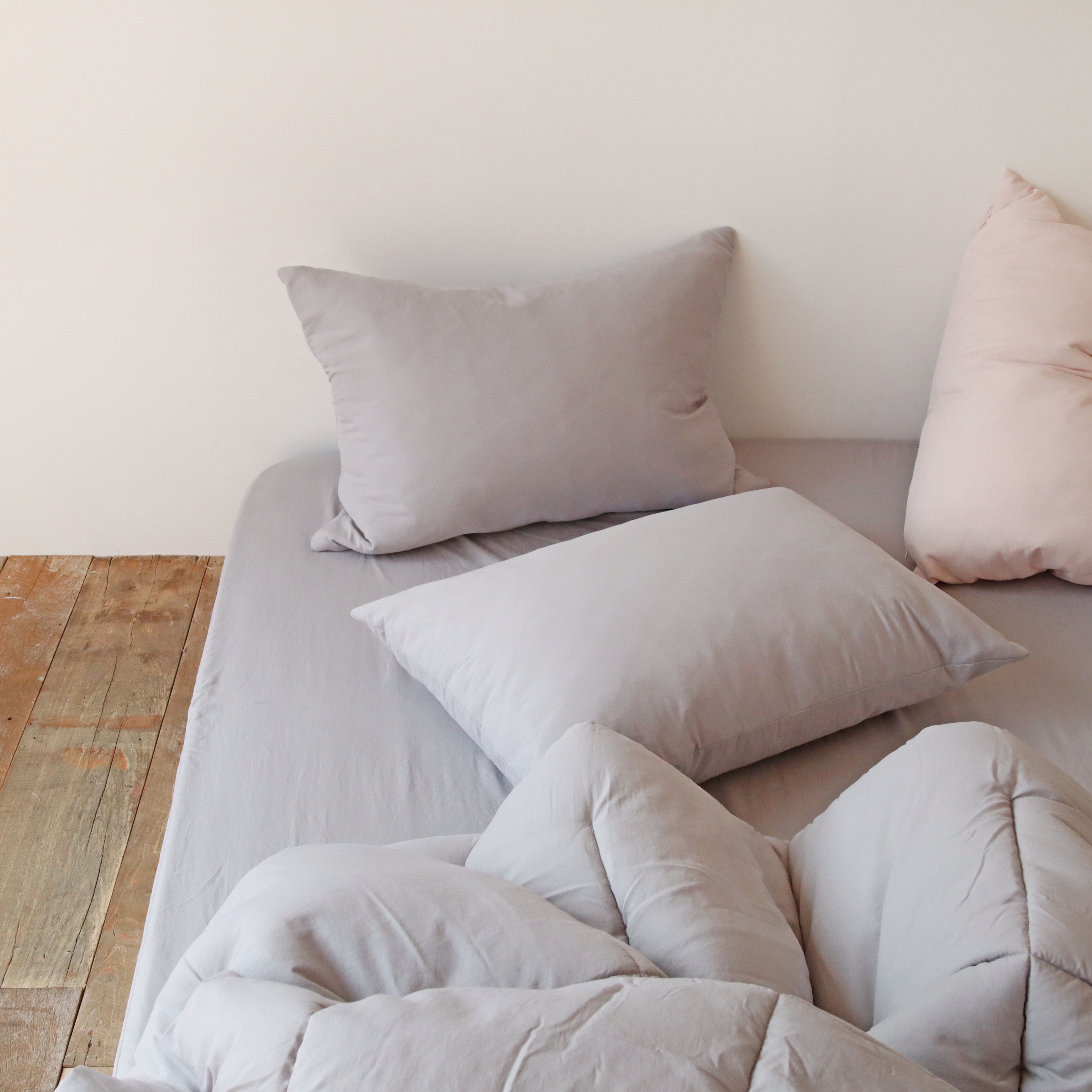 부드러운 모찌 피치스킨 홑겹 매트리스 침대 커버 슈퍼싱글 SS