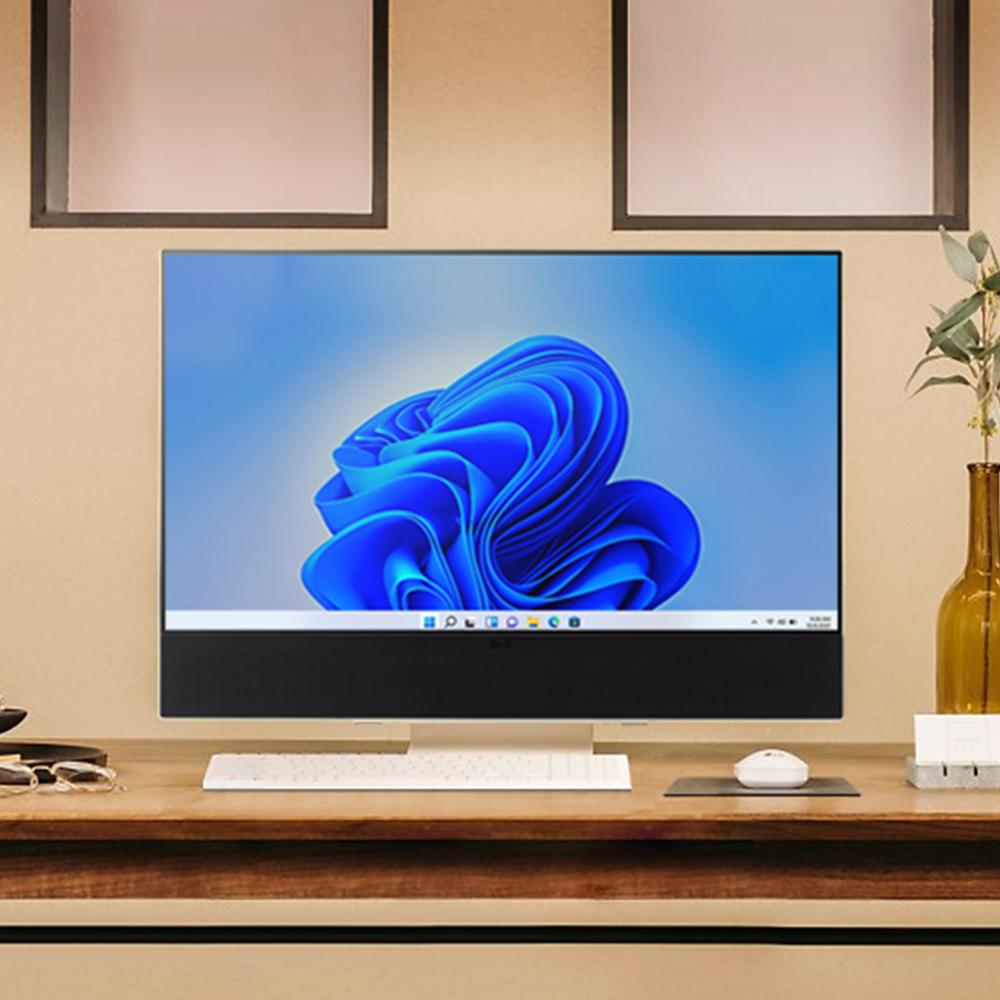 혜택가133만 LG 일체형PC 68.5cm i7 올인원 사무용 롤 컴퓨터 + 한컴오피스