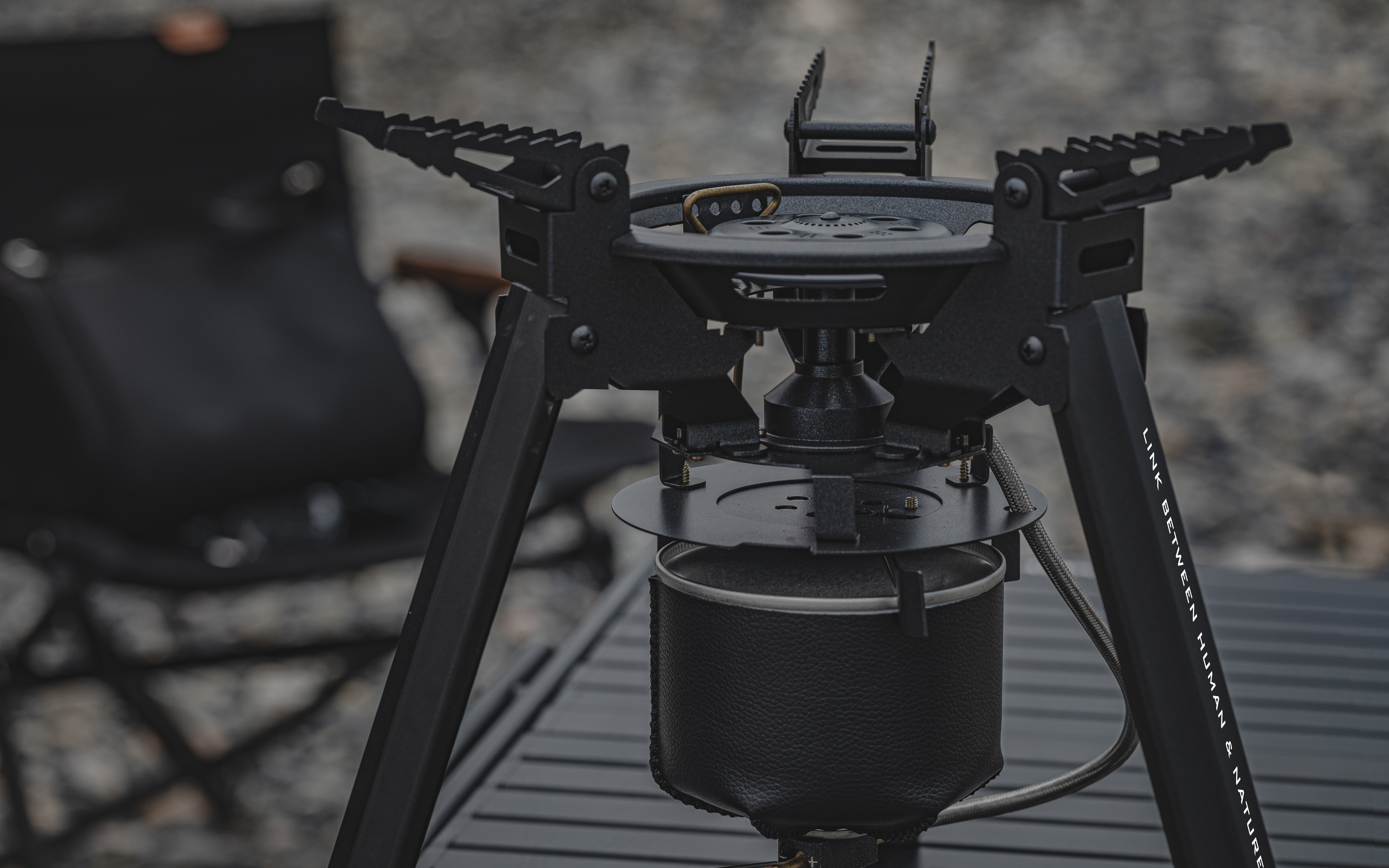 티에라 포르테 캠핑 강염버너 스토브 그리들 입식버너 연장다리 IGT