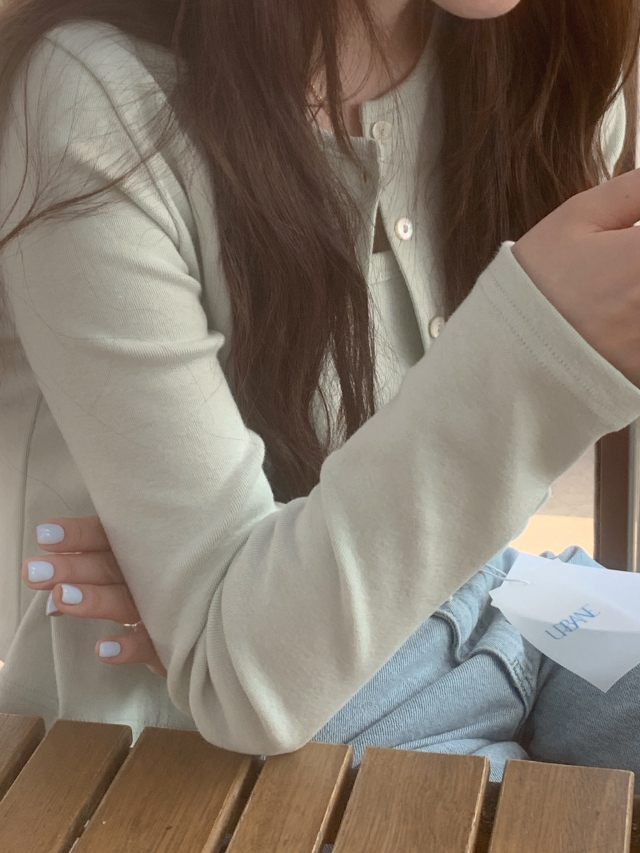 3000장 판매!💕URBANE MADE💕 폰드 크롭 가디건 나시세트 (당일 6c) 상세 이미지 56