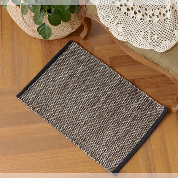 설렘하우스 루나 핸드메이드 순면 발매트 주방매트 2color 양면발판