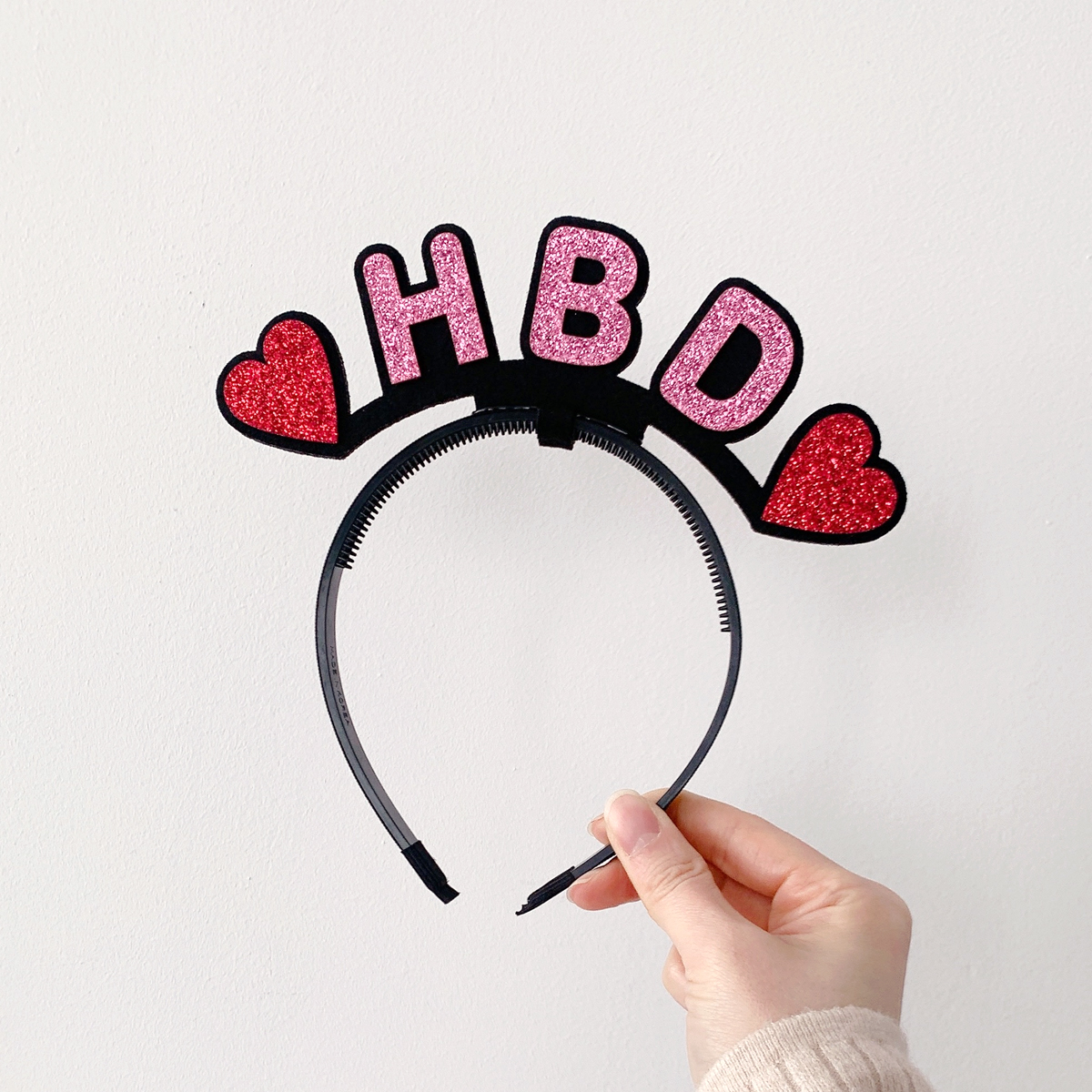 [무료배송] HBD 주인공 주문제작 라인스탠딩머리띠 - 상세 이미지 5