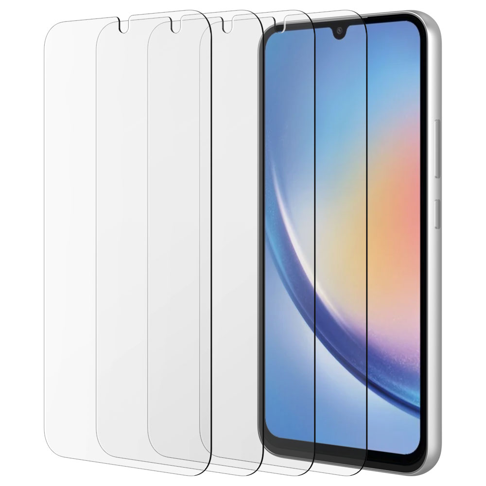 플래쉬 강화유리 액정보호필름 갤럭시A34, 4매입