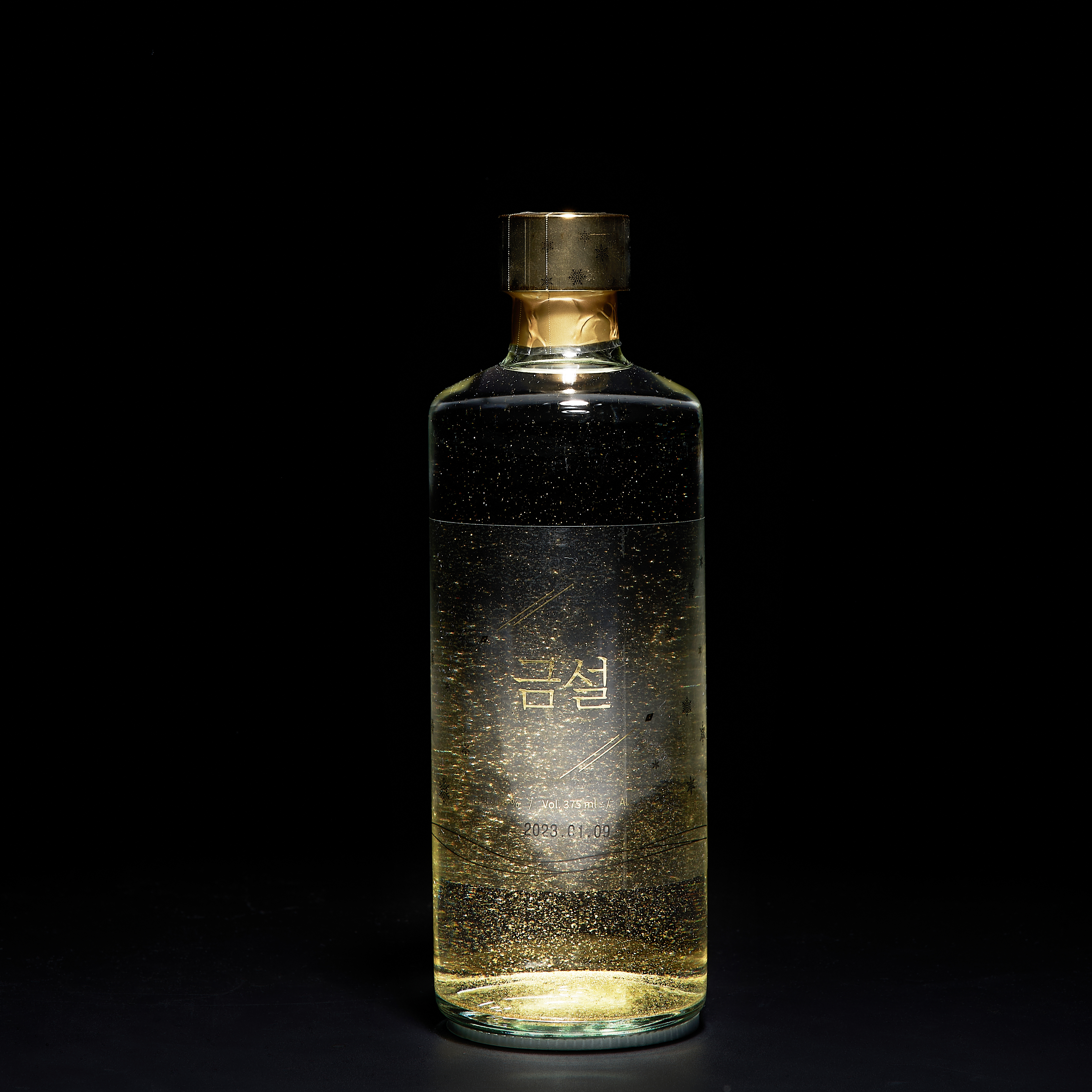 금설 술 35도 375ml 금가루 소주 금산인삼주 김창수 명인(케이스, 쇼핑백 포함) - 상세 이미지 2