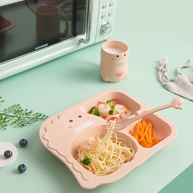 초기이유식 식판 그릇 흡착식판 흡착볼 아기 유아 곡물 도자기 이미지 6