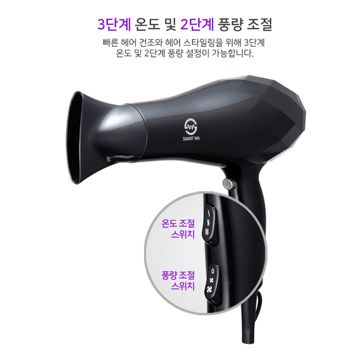 업소용 헤어 드라이기 초강력 미용실 드라이기 전문가용 드라이기 - 상세 이미지 5