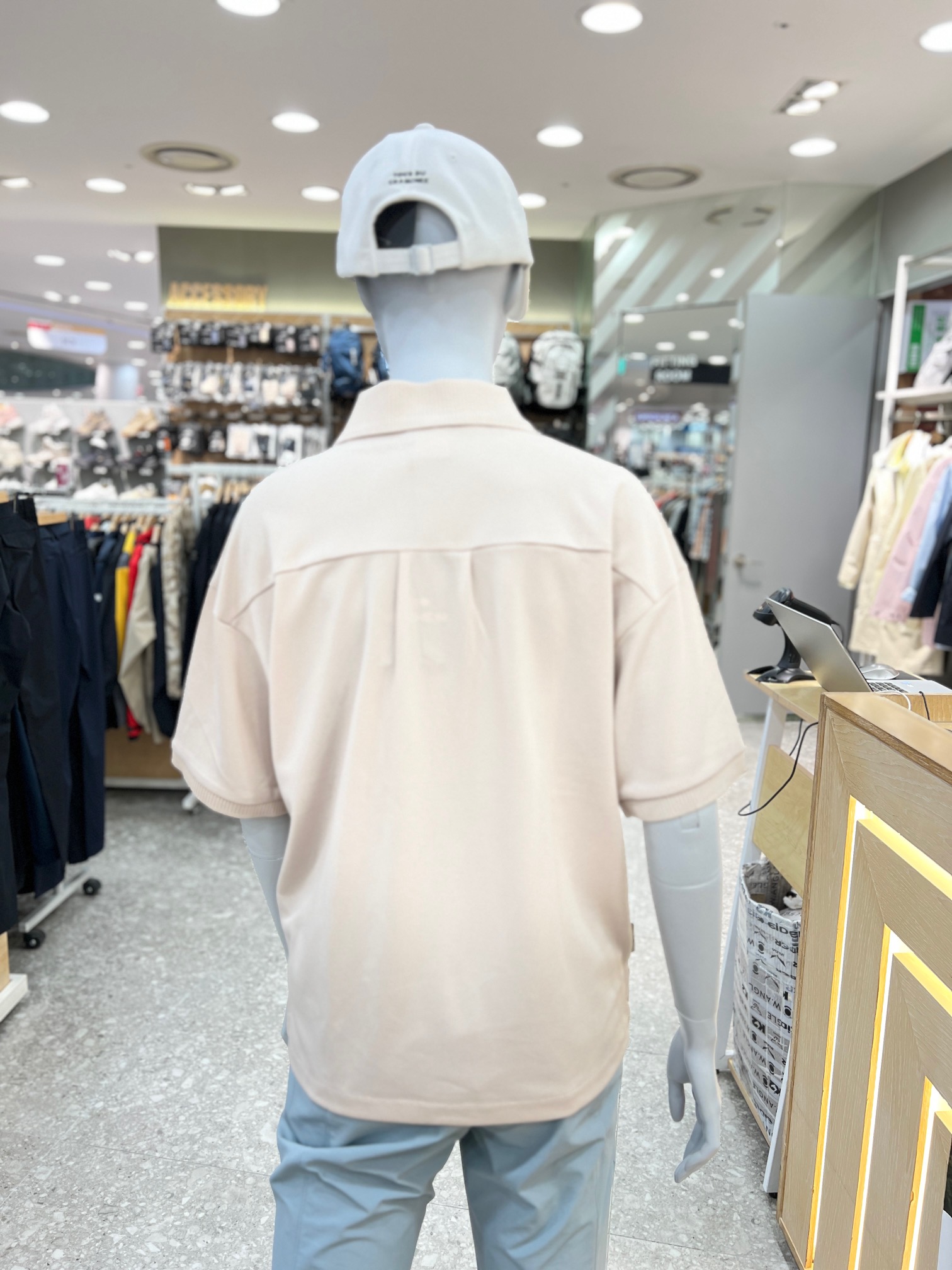 아이더 여성 반팔 루즈핏 여름 아웃도어 카라 티셔츠 - 상세 이미지 3